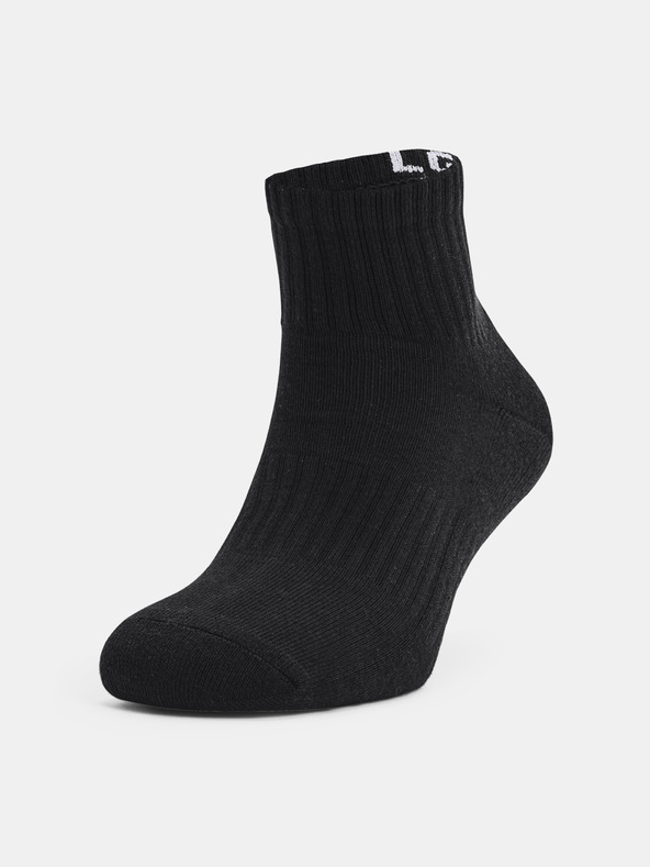 Under Armour Unisex zokni Under Armour Core QTR 3PK