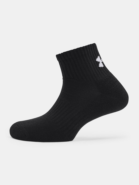 Under Armour Unisex zokni Under Armour Core QTR 3PK