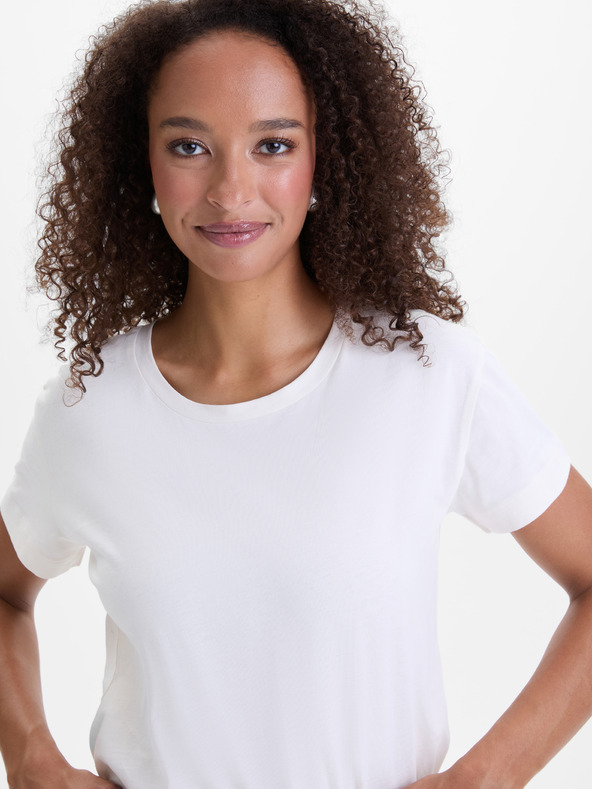 Orsay ORSAY krémszínű női póló