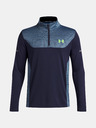 Under Armour Fiú póló Under Armour UA Tech Utility 1/4 Zip-BLU