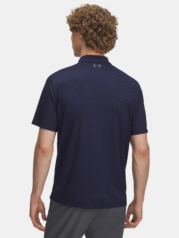 Under Armour Férfi póló Under Armour UA Matchplay Printed Polo-BLU