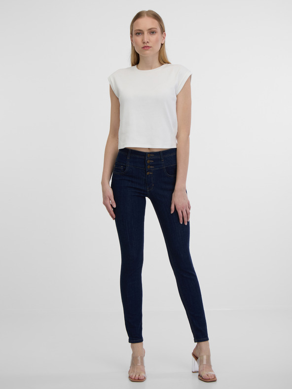Orsay ORSAY sötétkék skinny fit női farmer