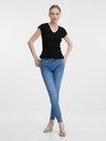Orsay ORSAY fekete női póló rövid ujjal