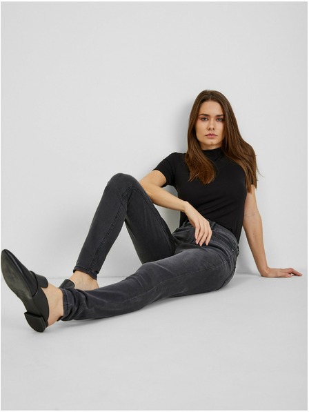 Orsay ORSAY sötétszürke skinny fit női farmer