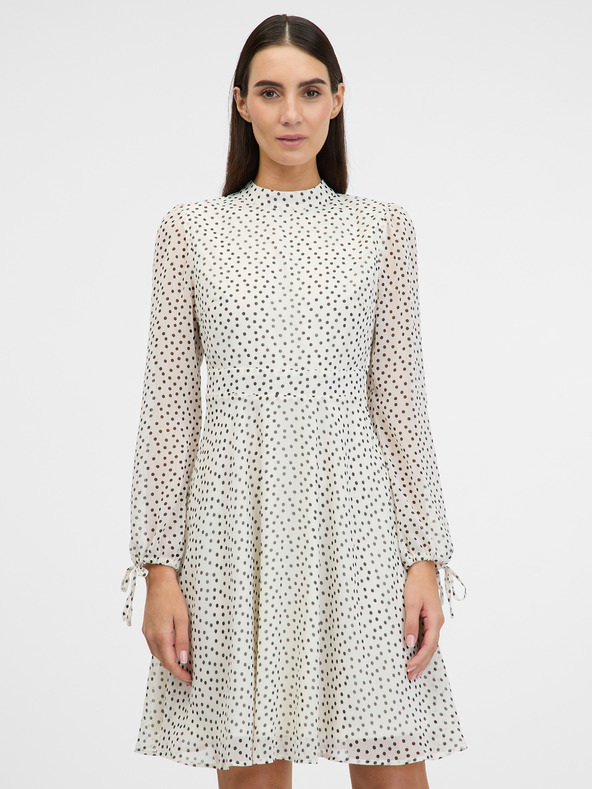 Orsay ORSAY krémszínű női térdig érő ruha