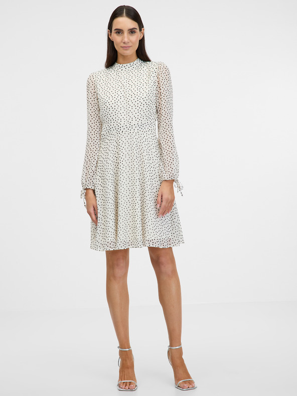 Orsay ORSAY krémszínű női térdig érő ruha