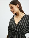 Orsay ORSAY fekete csíkos női ruha