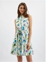 Orsay Kék-krém ORSAY virágmintás női ruha