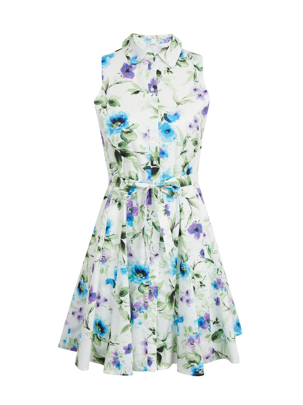 Orsay Kék-krém ORSAY virágmintás női ruha