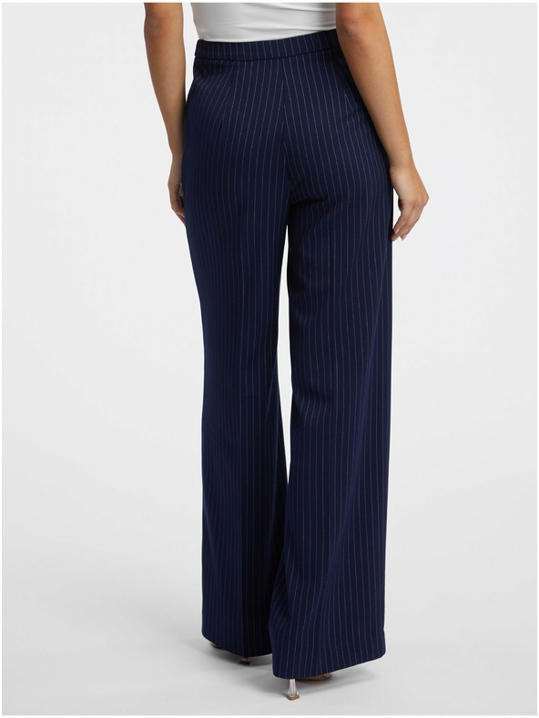 Orsay ORSAY Sötétkék női csíkos nadrág