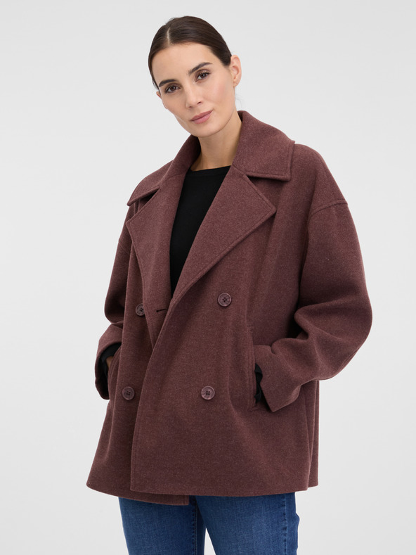 Orsay Bordó ORSAY rövid női kabát