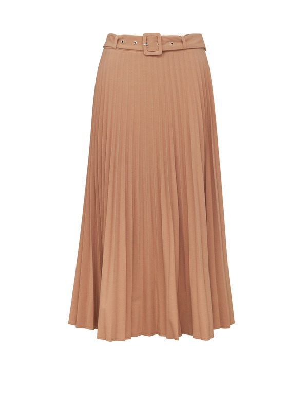 Orsay Világosbarna ORSAY midi női szoknya