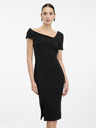 Orsay ORSAY fekete női térdig érő ruha
