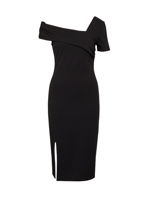 Orsay ORSAY fekete női térdig érő ruha