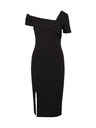 Orsay ORSAY fekete női térdig érő ruha