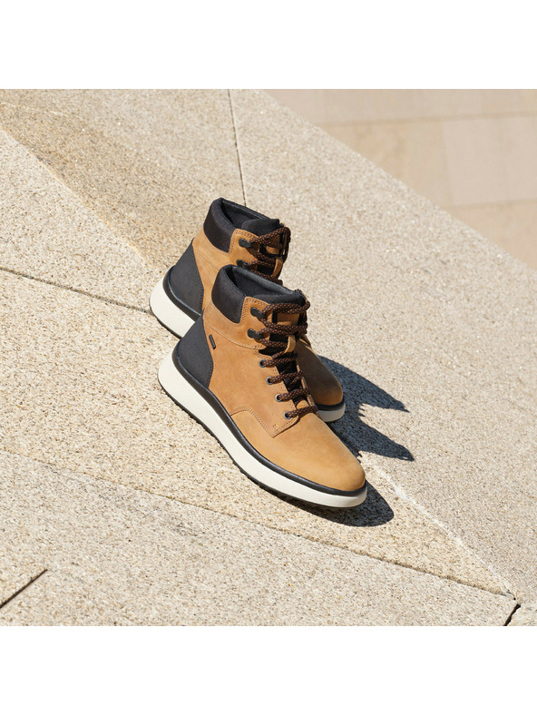 Geox Világosbarna férfi bokacsizma Geox Granito