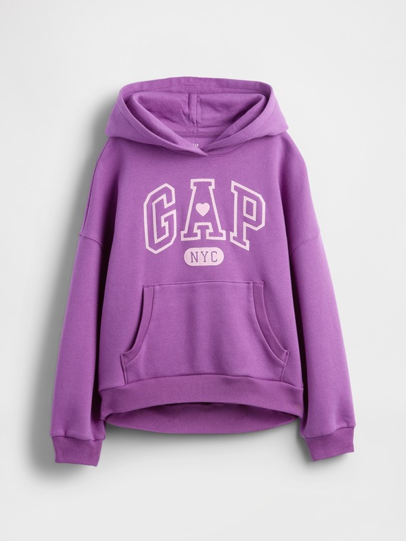 GAP Gyerek oversize pulóver Logo VintageSoft GAP