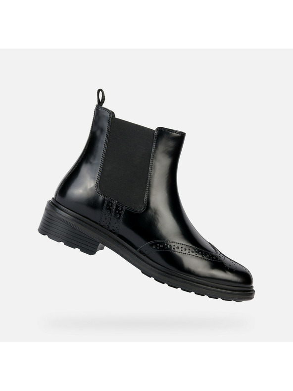 Geox Fekete Geox Walk Pleasure női bokacsizma