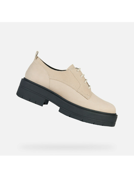 Geox Bézs színű női Geox Spherica Ec7 loaferek