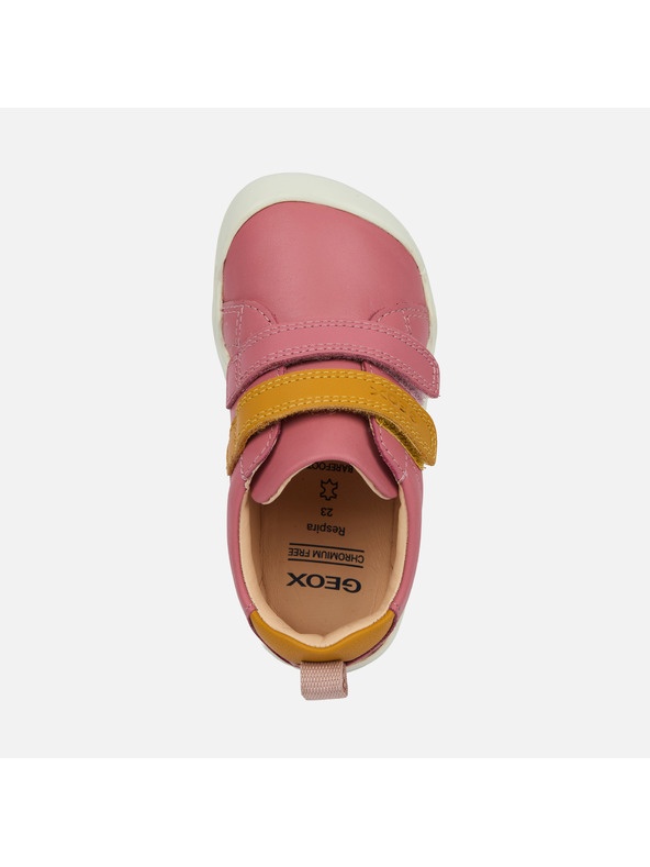 Geox Rózsaszín barefoot cipő lányoknak első lépésekhez Geox Steppieup Girl