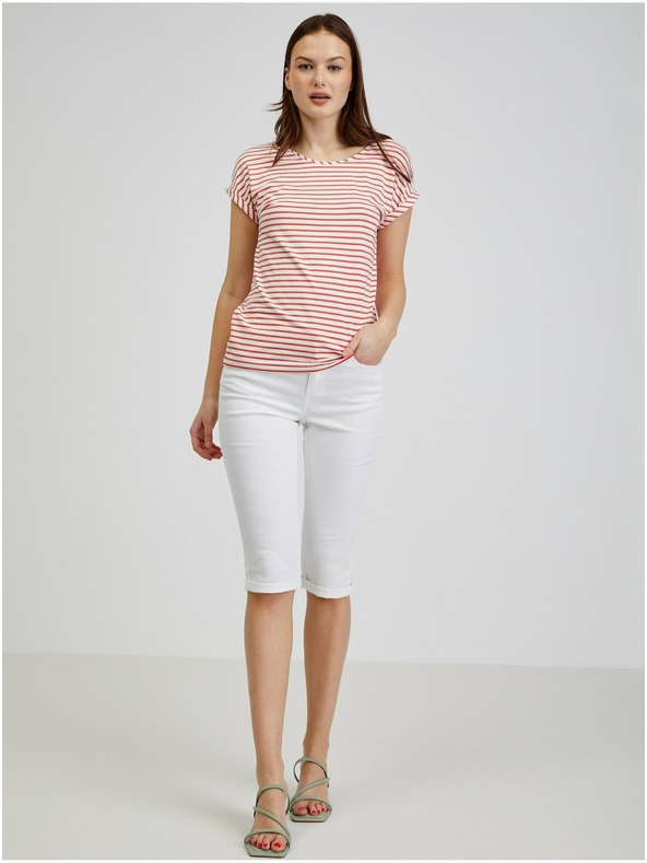 Orsay ORSAY fekete-fehér csíkos női póló