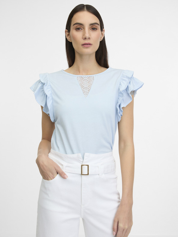 Orsay ORSAY kék színű rövid ujjú női póló