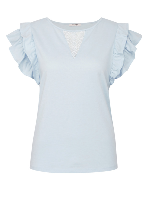 Orsay ORSAY kék színű rövid ujjú női póló