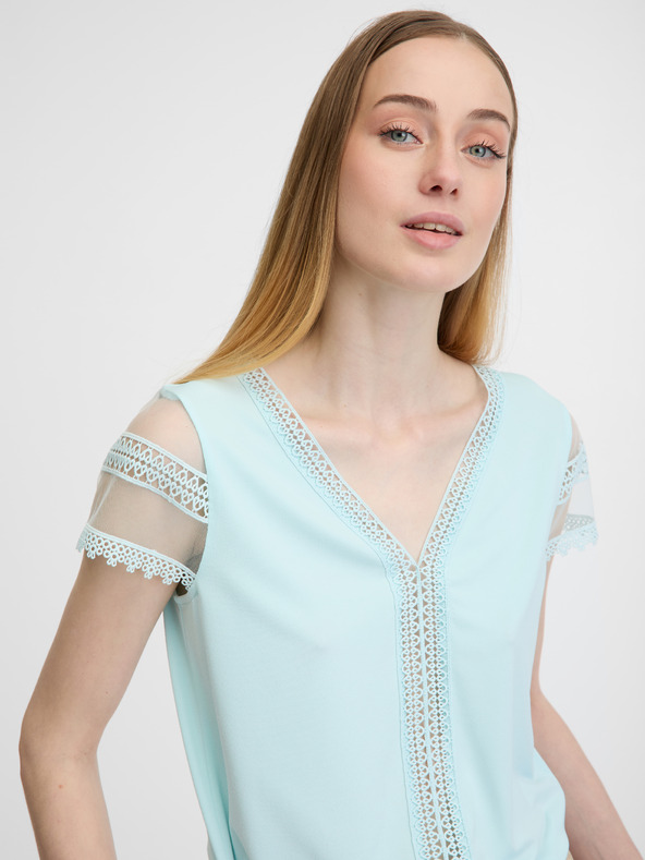 Orsay ORSAY világoskék női rövid ujjú póló