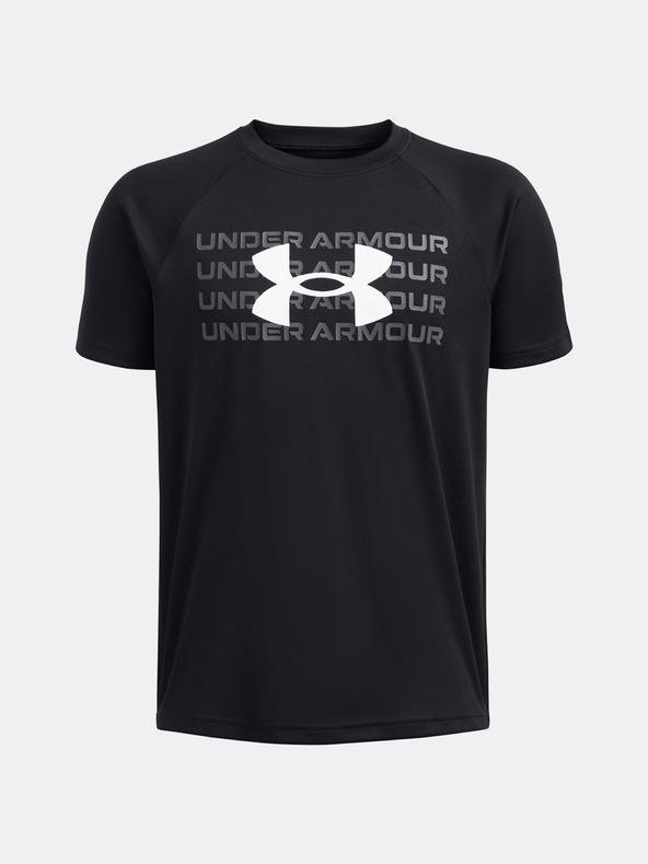 Under Armour Fiú póló Under Armour UA B TECH WM LOGO SS