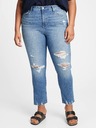 GAP Nadrágok slim High Rise Destructed Vintage GAP