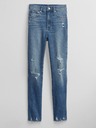 GAP Nadrágok slim High Rise Destructed Vintage GAP