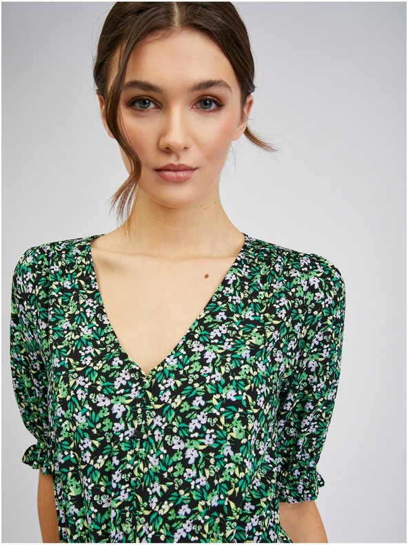 Orsay ORSAY zöld mintás női ruha