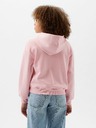 GAP Gyerek pulóver logóval és fleece béléssel GAP