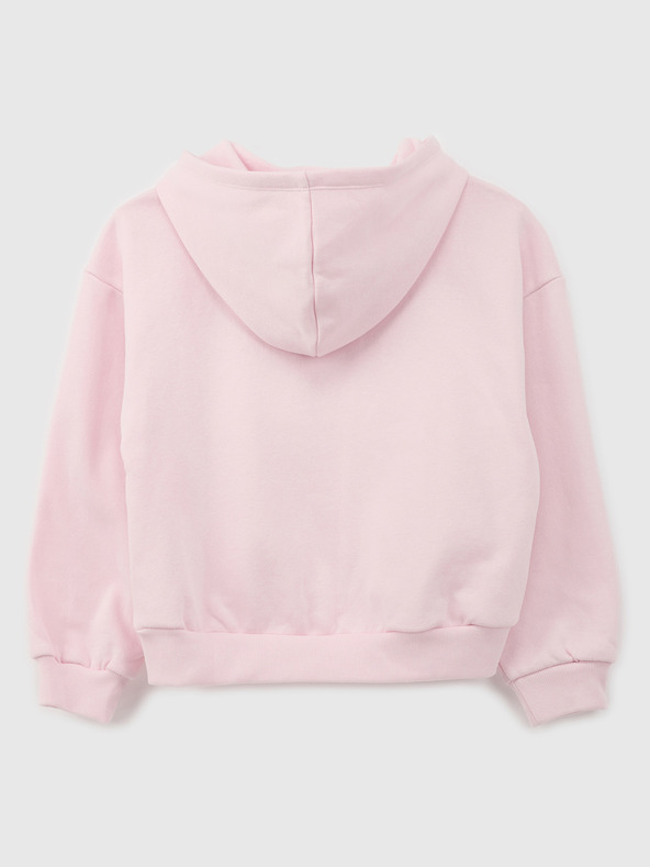 GAP Gyerek pulóver logóval és fleece béléssel GAP