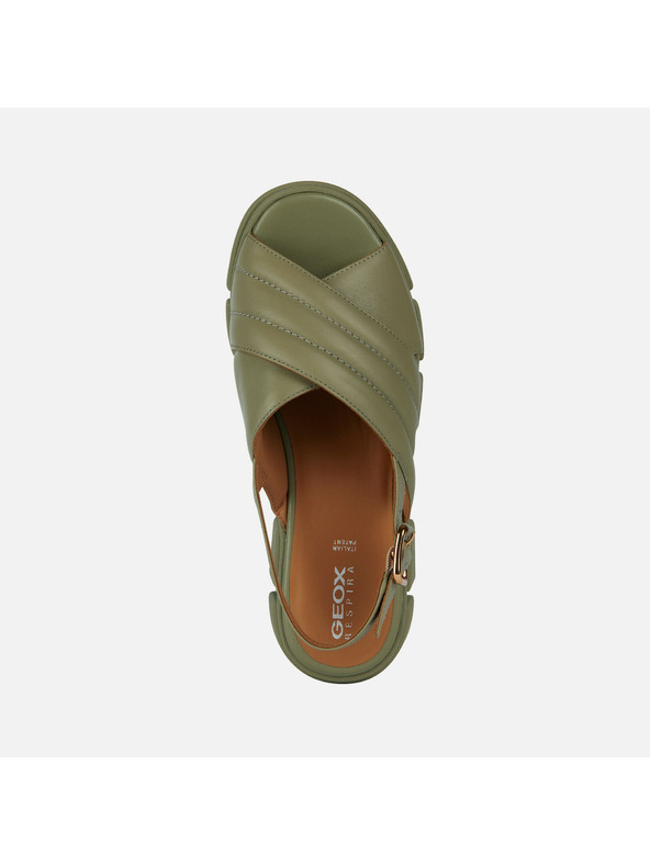 Geox Khaki női szandál Geox Lisbona