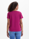 Orsay Sötétrózsaszín rövid ujjú női póló ORSAY