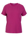 Orsay Sötétrózsaszín rövid ujjú női póló ORSAY
