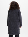 Orsay Sötétszürke női műszőrme kabát ORSAY
