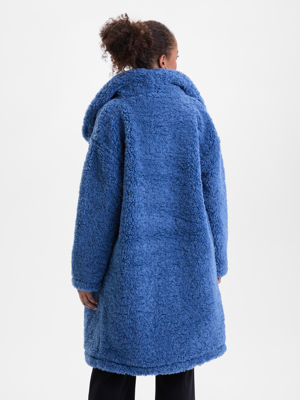 Orsay ORSAY Kék női műszőrme kabát