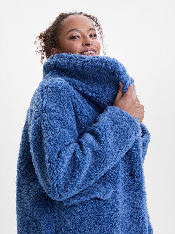 Orsay ORSAY Kék női műszőrme kabát