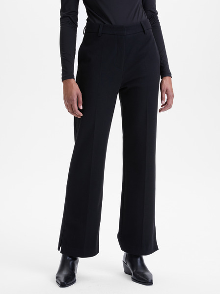 Orsay Fekete egyenes szabású női nadrág ORSAY