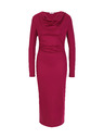 Orsay Bordó ORSAY női midi ruha
