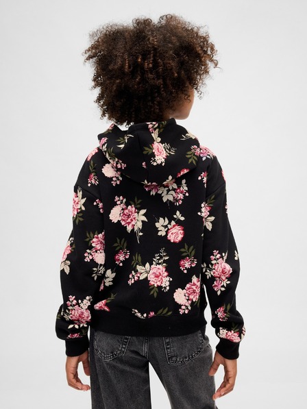 GAP Gyerek pulóver logóval és fleece béléssel GAP