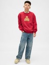 GAP Baby VintageSoft Bear pulóver Logo GAP