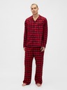 GAP Flanel pizsamaszett Unisex GAP