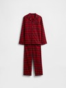 GAP Flanel pizsamaszett Unisex GAP