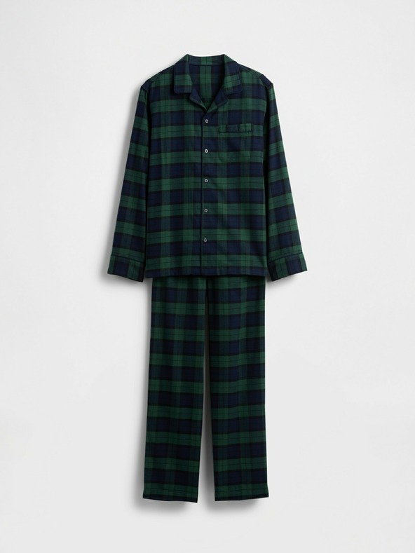 GAP Flanel pizsamaszett Unisex GAP