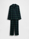 GAP Flanel pizsamaszett Unisex GAP