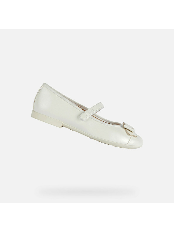 Geox Fehér lány balerina cipő Geox Plie