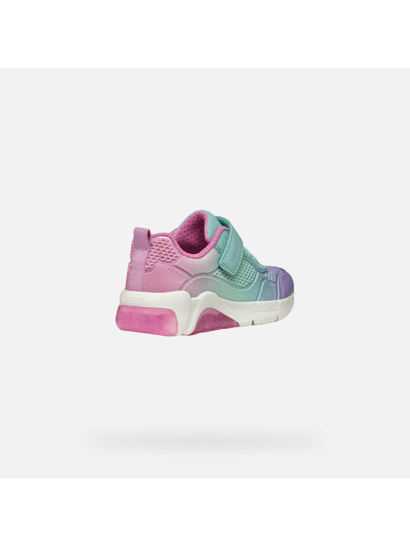 Geox Türkiz lány világító sportcipő Geox Fadinlight Girl